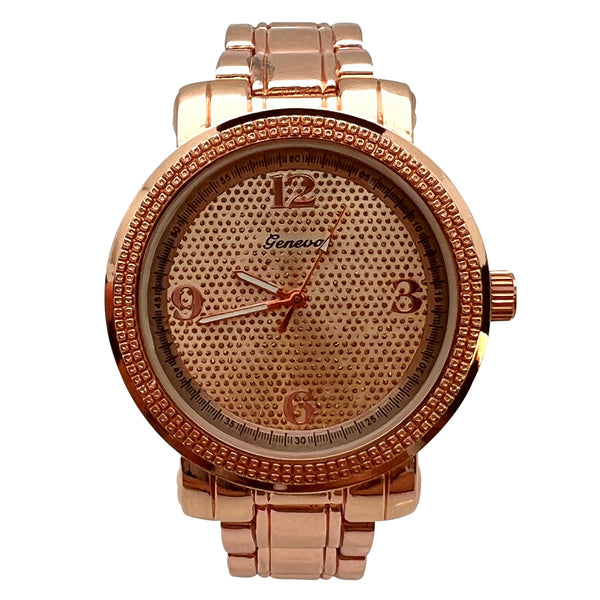 Olivia Pratt Rose Gold Bold Women Watch