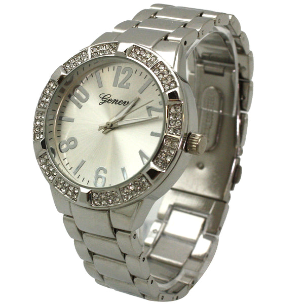 Olivia Pratt Elegant Rhinestiones Women Watch