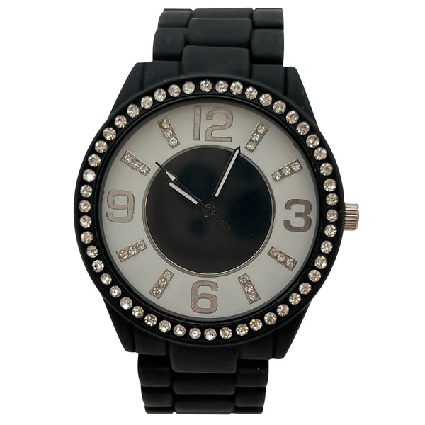 Olivia Pratt Sparkle and Matte Solid Colors Women Watch