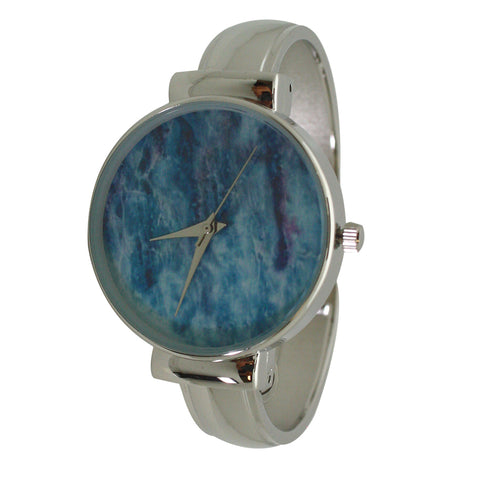 Olivia Pratt Stainless Steel Bangle Watch