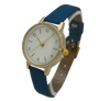 OLIVIA PRATT SMALL FACE AND GOLD DETAIL LEATHER STRAP WATCH