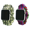 Olivia Pratt 2-Pack Printed Scrunchie Apple Watch Band