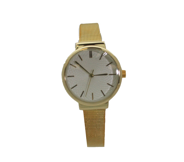 Olivia Pratt Small Face with Mesh Band Watch