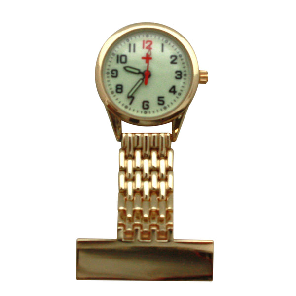 Olivia Pratt Metal Elegant Fob Nurse Watch