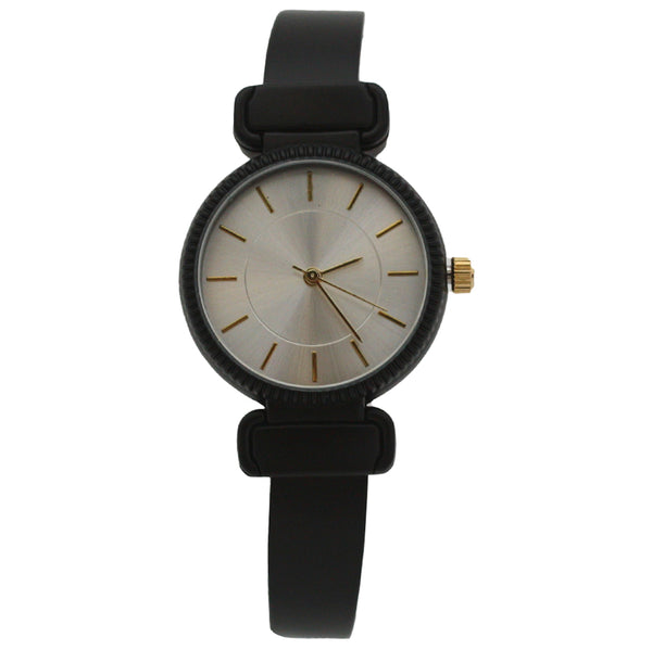 OLIVIA PRATT SIMPLE METALLIC BANGLE WATCH