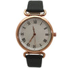 Olivia Pratt Faux Leather Small Roman Numeral Minimalist Women Watch