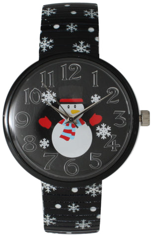 Olivia Pratt Christmas Stretch Women Watch Olivia Pratt Christmas Stretch Women Watch