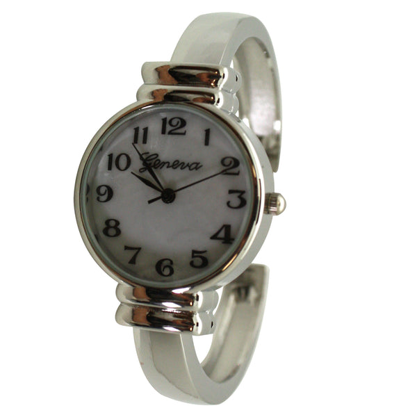 Olivia Pratt Round Face Everyday Classic Bangle Women Watch