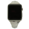 Olivia Pratt Printed Skinny Leather Apple Watch Band