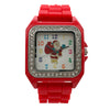 Olivia Pratt Merry Christmas Silicone Band Themed Women Watch