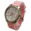 Olivia Pratt Round Big Face with Colorful Numbers Women Watch