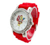 Olivia Pratt Merry Christmas Silicone Band Themed Women Watch
