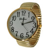 Olivia Pratt Super Large Face Stretch Strap Watch