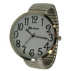 Olivia Pratt Super Large Face Stretch Strap Watch
