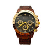 Olivia Pratt Solid Color Metallic Three Dial Women Watch