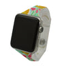 OLIVIA PRATT PRINTED SKINNY SILICONE APPLE WATCH BAND