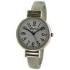 Olivia Pratt Everyday Silver Bangle Women Watch