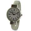 Olivia Pratt Everyday Silver Bangle Women Watch