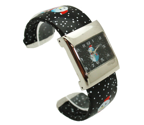 Olivia Pratt Christimas Themed Snowman Women Watch