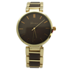 OLIVIA PRATT CLASSIC TWO TONE METAL BRACELET WATCH