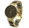 OLIVIA PRATT CLASSIC TWO TONE METAL BRACELET WATCH