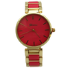 OLIVIA PRATT CLASSIC TWO TONE METAL BRACELET WATCH