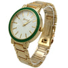 Olivia Pratt Colorful Accent Metal Women Watch