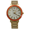 Olivia Pratt Colorful Accent Metal Women Watch
