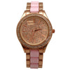 Olivia Pratt Rose Gold Rhinestones Dial Women Watch