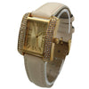 Olivia Pratt Soft Band Faux Leather and Rhinestones Women Watch