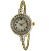 OLIVIA PRATT PETITE TWISTED STRAPS ONE-SIZE BANGLE WATCH