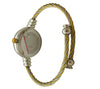 OLIVIA PRATT PETITE TWISTED STRAPS ONE-SIZE BANGLE WATCH