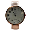 Olivia Pratt Stretch Band Big Face Shiny Colors Women Watch