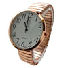 Olivia Pratt Stretch Band Big Face Shiny Colors Women Watch