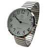 Olivia Pratt Stretch Band Big Face Shiny Colors Women Watch