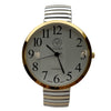 Olivia Pratt Stretch Band Big Face Shiny Colors Women Watch