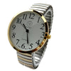 Olivia Pratt Stretch Band Big Face Shiny Colors Women Watch