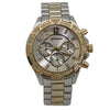 OLIVIA PRATT FANCY RHINESTONE 3-DIAL METAL WATCH