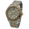 OLIVIA PRATT FANCY RHINESTONE 3-DIAL METAL WATCH