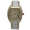 OLIVIA PRATT RHINESTIONE ACCENT SQUARE DIAL METAL WATCH