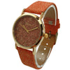 Olivia Pratt Cork Style Strap Women Watch