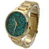 Olivia Pratt Gold Sparkling Face Women Watch