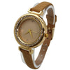 Olivia Pratt Faux Leather Solid Colors and Rhinestones Women Watch