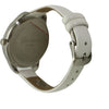 Olivia Pratt Heart Print Face Leather Strap Watch