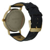 Olivia Pratt Quilted Detail Leather Strap Watch
