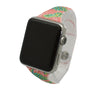 OLIVIA PRATT PRINTED SKINNY SILICONE APPLE WATCH BAND