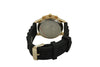 OLIVIA PRATT RHINESTONE BEZEL SILICONE STRAP WATCH