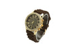 OLIVIA PRATT RHINESTONE BEZEL SILICONE STRAP WATCH