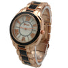 Olivia Pratt Two-Toned Gold and Bright Color Metal Women Watch