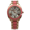 Olivia Pratt Two-Toned Gold and Bright Color Metal Women Watch